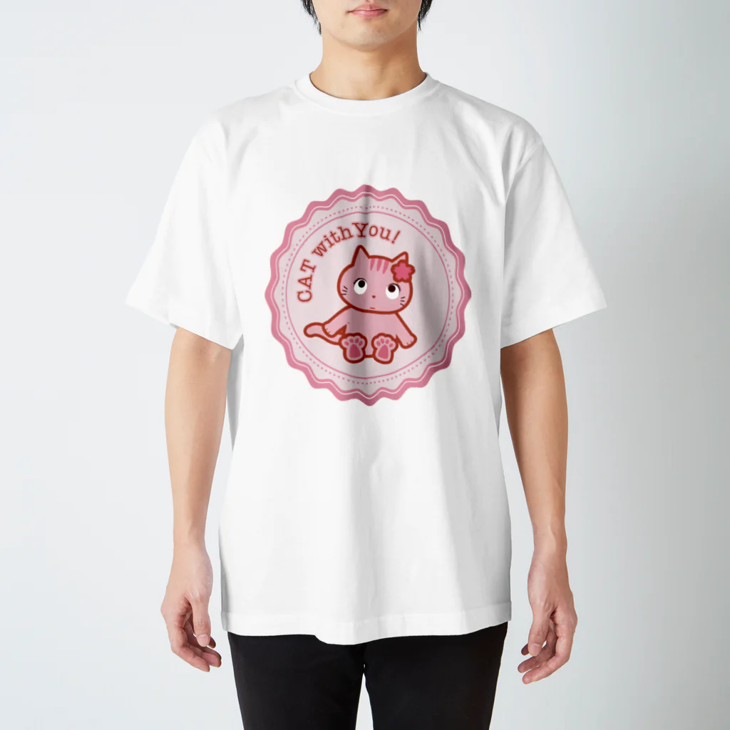 夙川育ち＠ネットショップのCAT WITH YOU Regular Fit T-Shirt