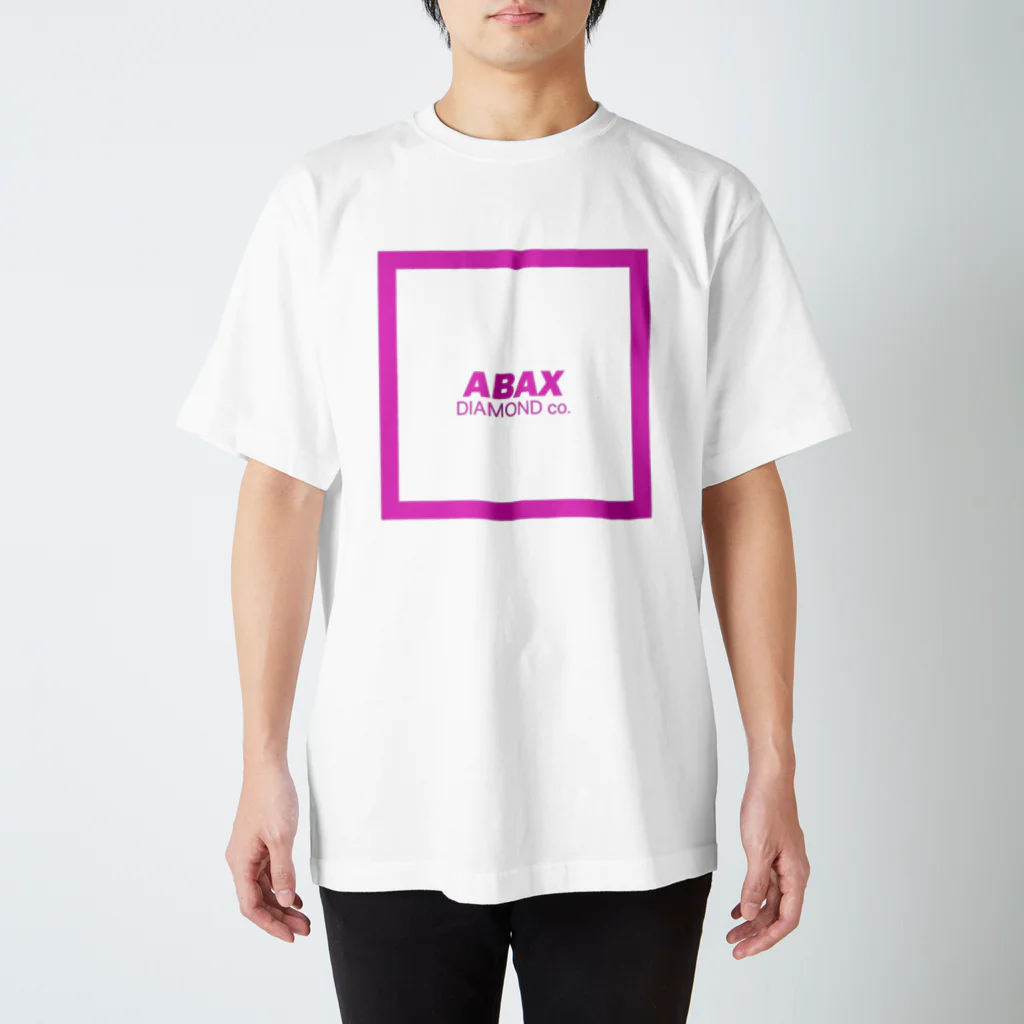 ABAX DIAMOND co.のショッキングピンクボックスT スタンダードTシャツ