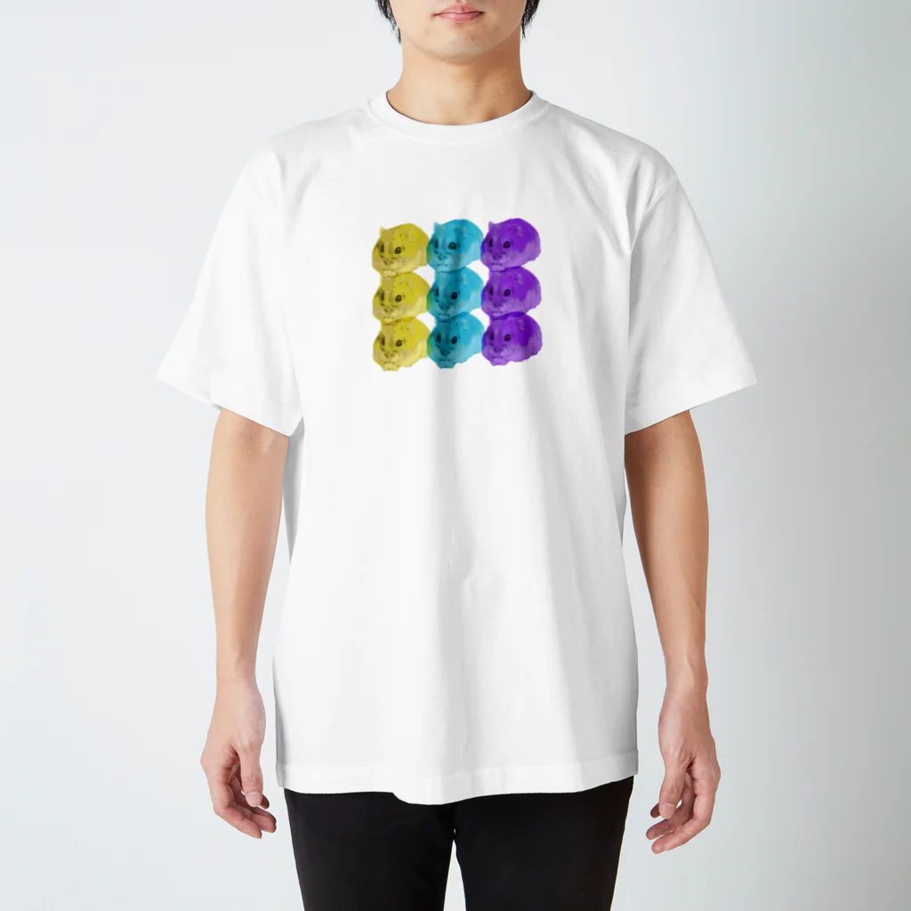 perokoのハムスター３原色 Regular Fit T-Shirt