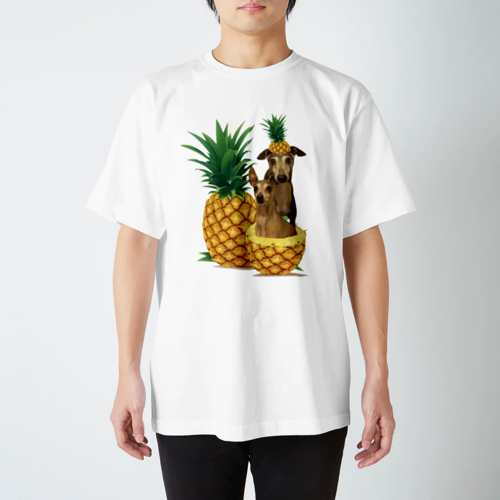 PITAPITAPAN2のスピメディパイナップル Regular Fit T-Shirt
