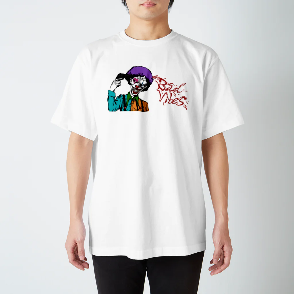 BAD VIBESのClown Tee (5 Colors) Regular Fit T-Shirt