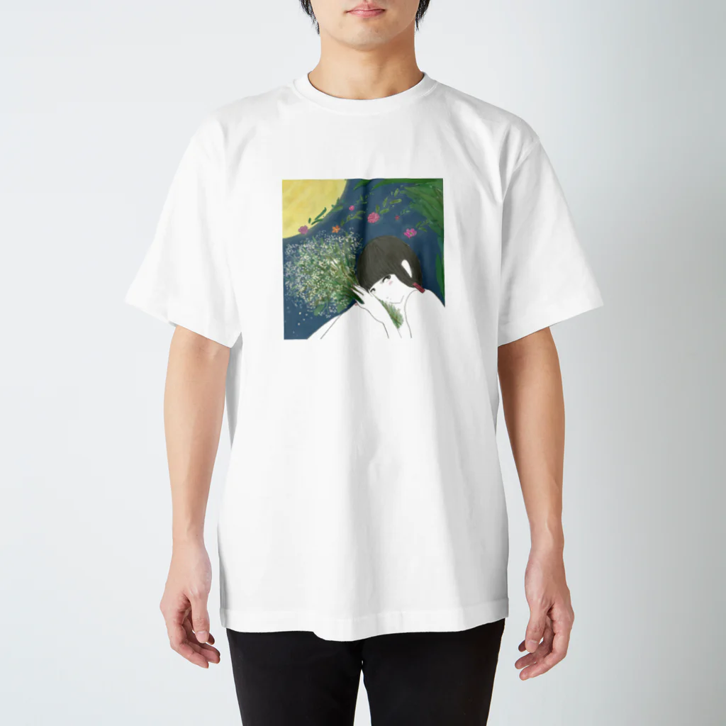 HAGU HOSHINO COLLABORATION STOREの【MAKI】HAGU HOSHINO T-shirt スタンダードTシャツ