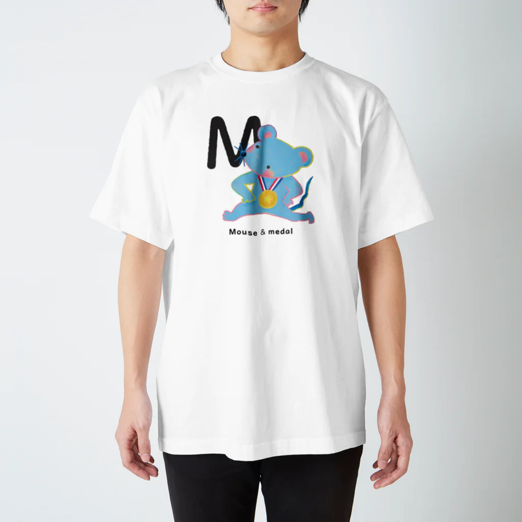 甲斐えるのブタ！ぶた！豚！のMouse & medal Regular Fit T-Shirt