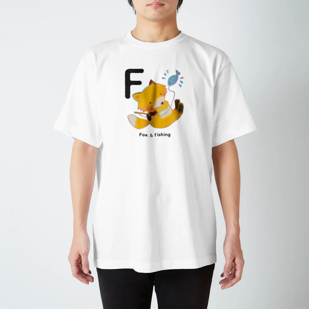甲斐えるのブタ！ぶた！豚！のFox & fishing Regular Fit T-Shirt