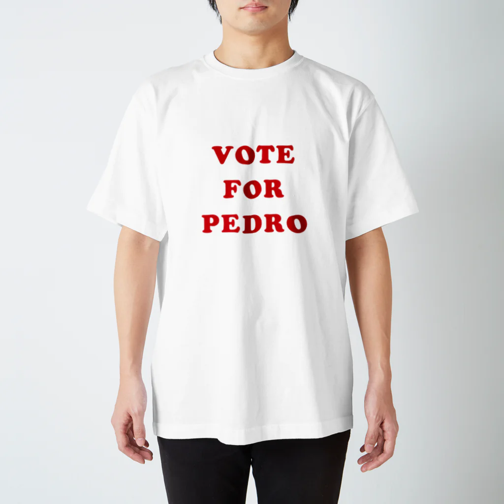 stereovisionのVOTE FOR PEDRO Regular Fit T-Shirt