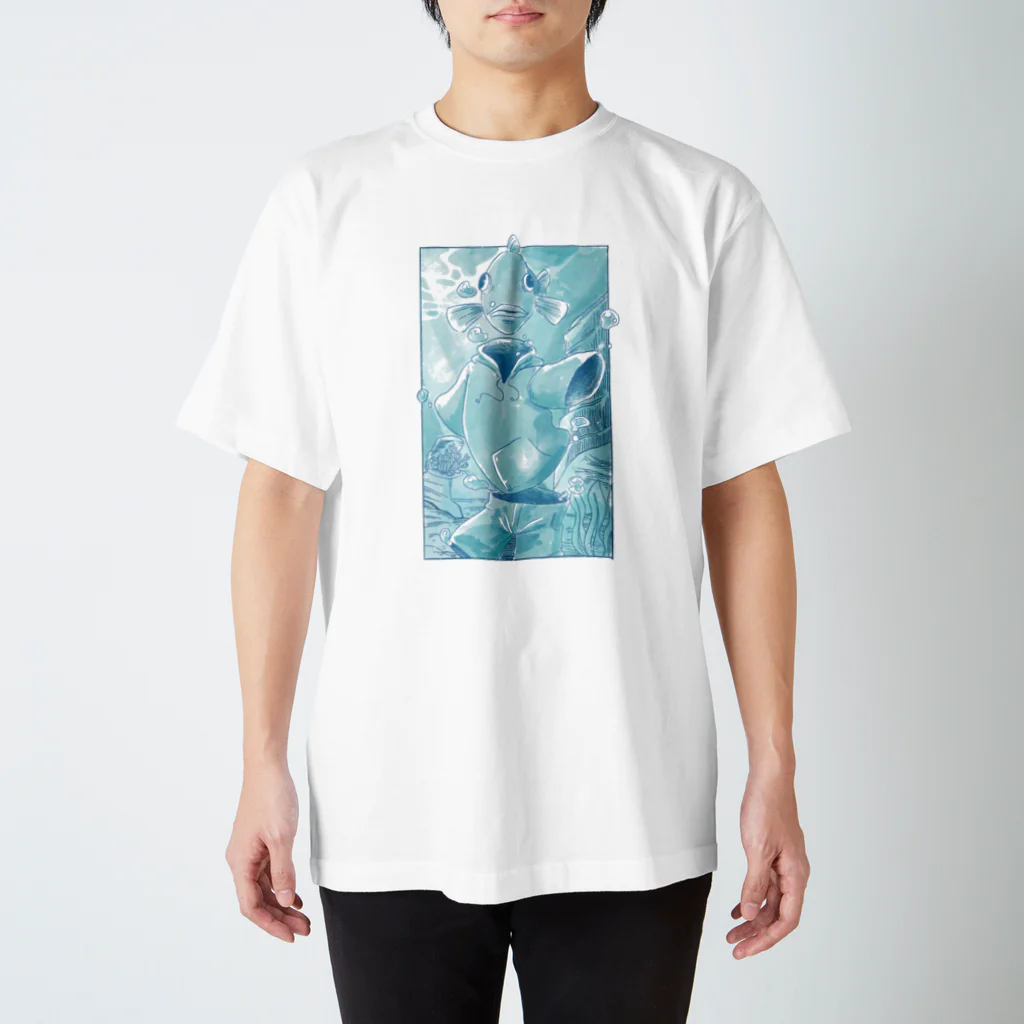 YUFOのHi Fish Tシャツ スタンダードTシャツ