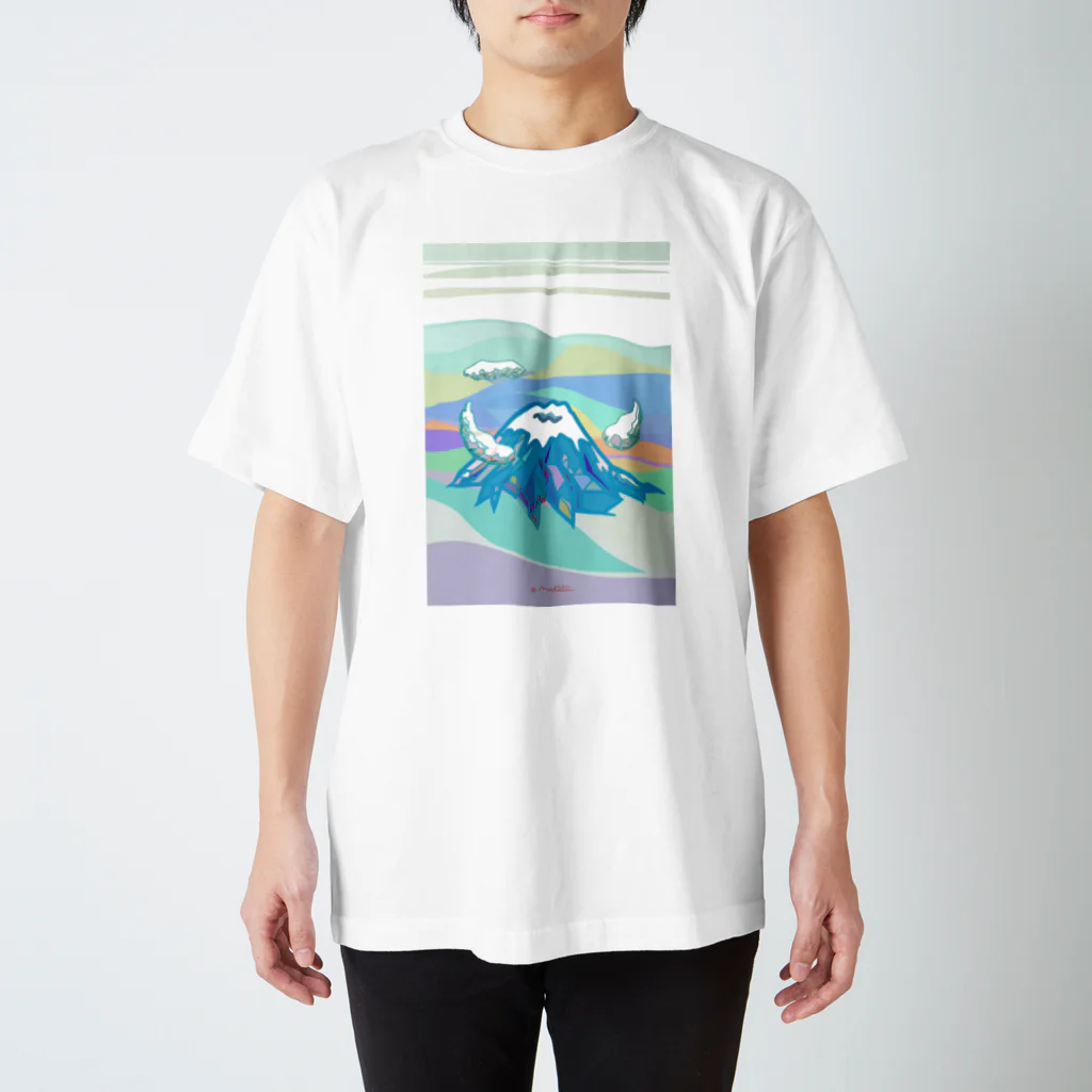 あ ま こ とのFUJISAN Regular Fit T-Shirt