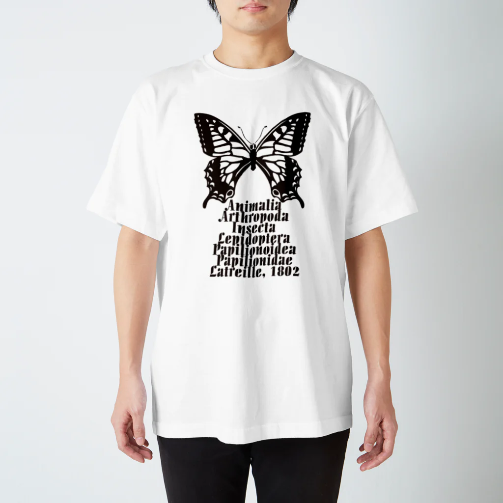 AURA_HYSTERICAのSwallowtail_B スタンダードTシャツ