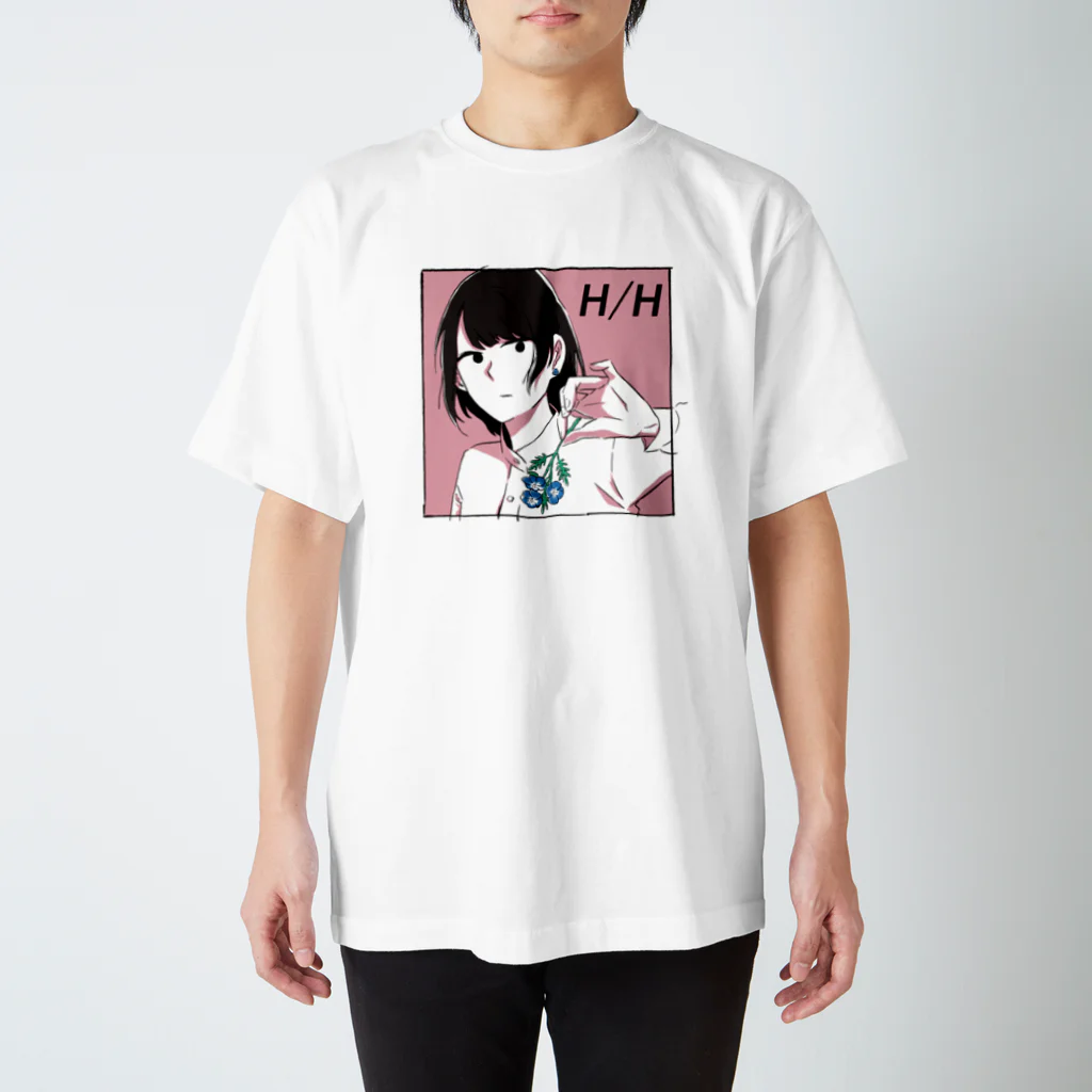 HAGU HOSHINO COLLABORATION STOREの【町田メロメ】HAGU HOSHINO T-shirt スタンダードTシャツ