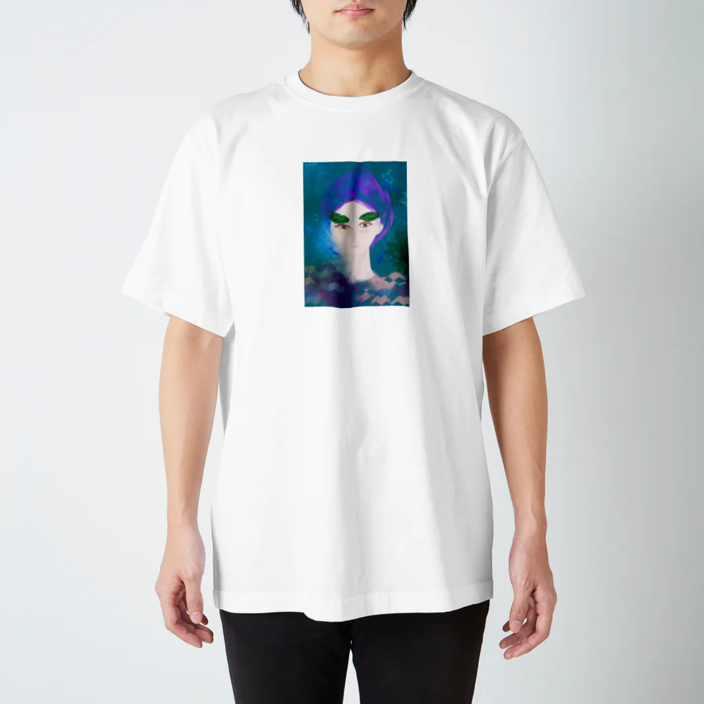 小川賀子の葉眉女子 Regular Fit T-Shirt