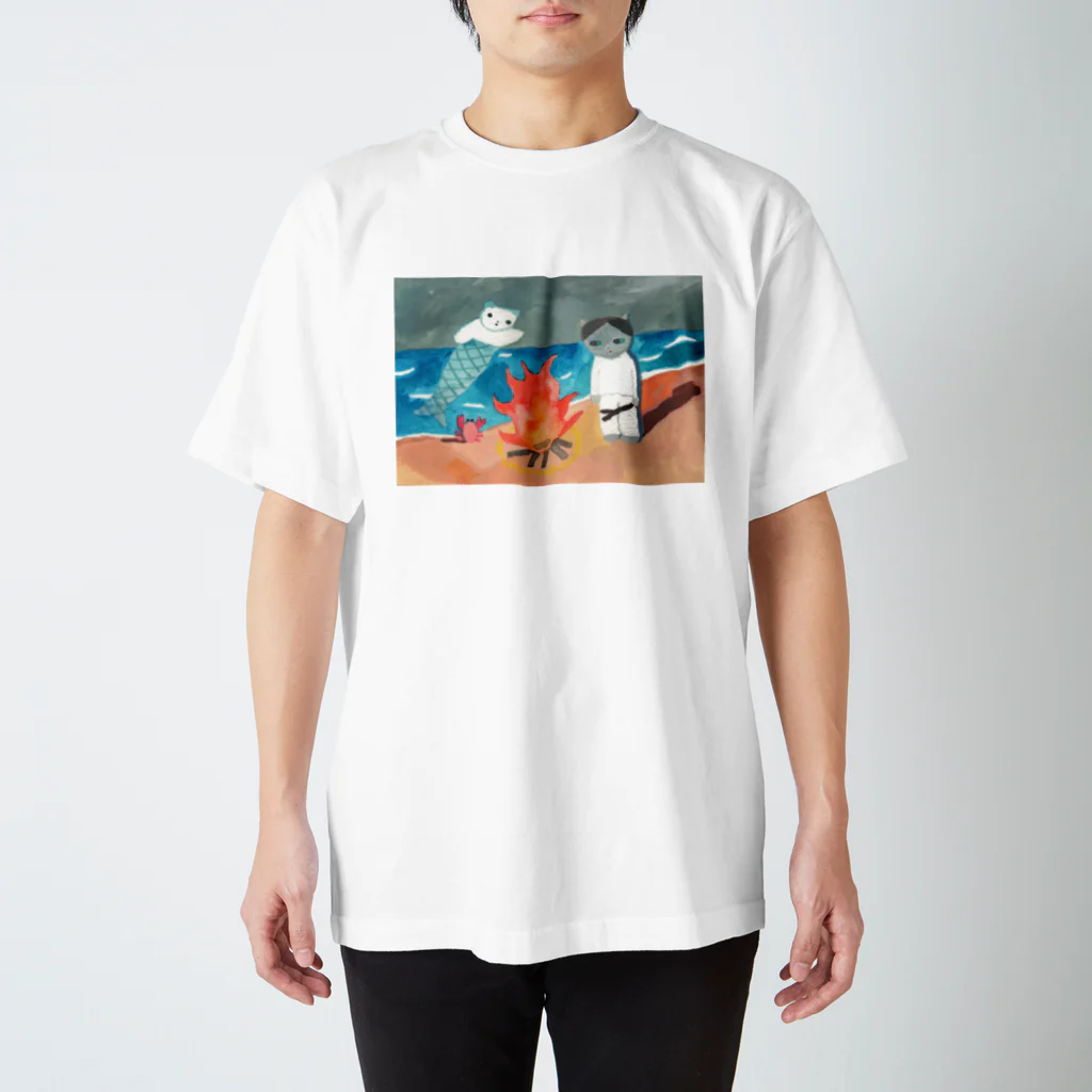 桜のたき火 Regular Fit T-Shirt