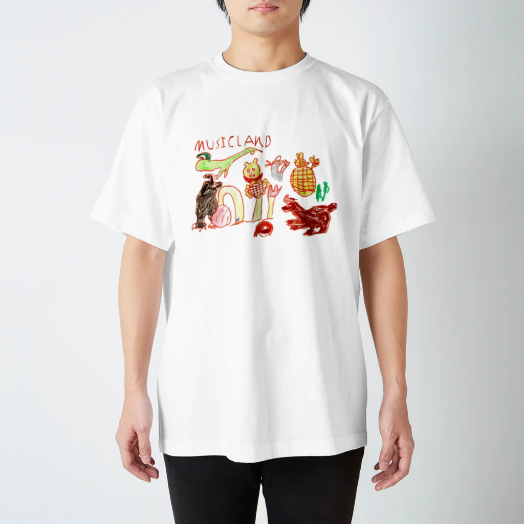 MUSIC LAND STOREのMUSIC LAND スタンダードTシャツ