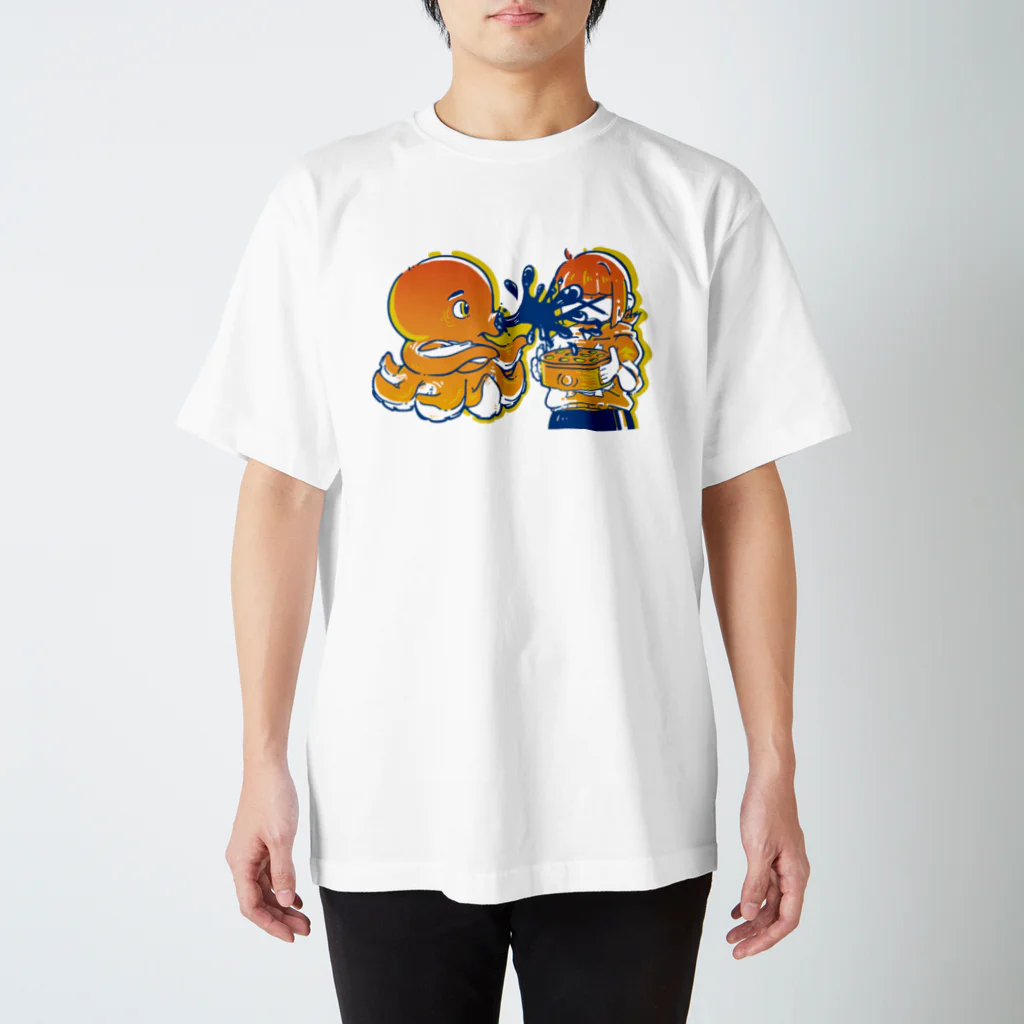 魚拓の因果応報 スタンダードTシャツ