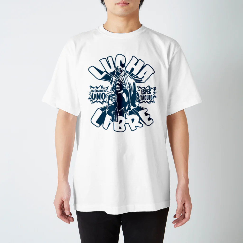 LUCHAのLUCHA LIBRE NUMBER UNO スタンダードTシャツ