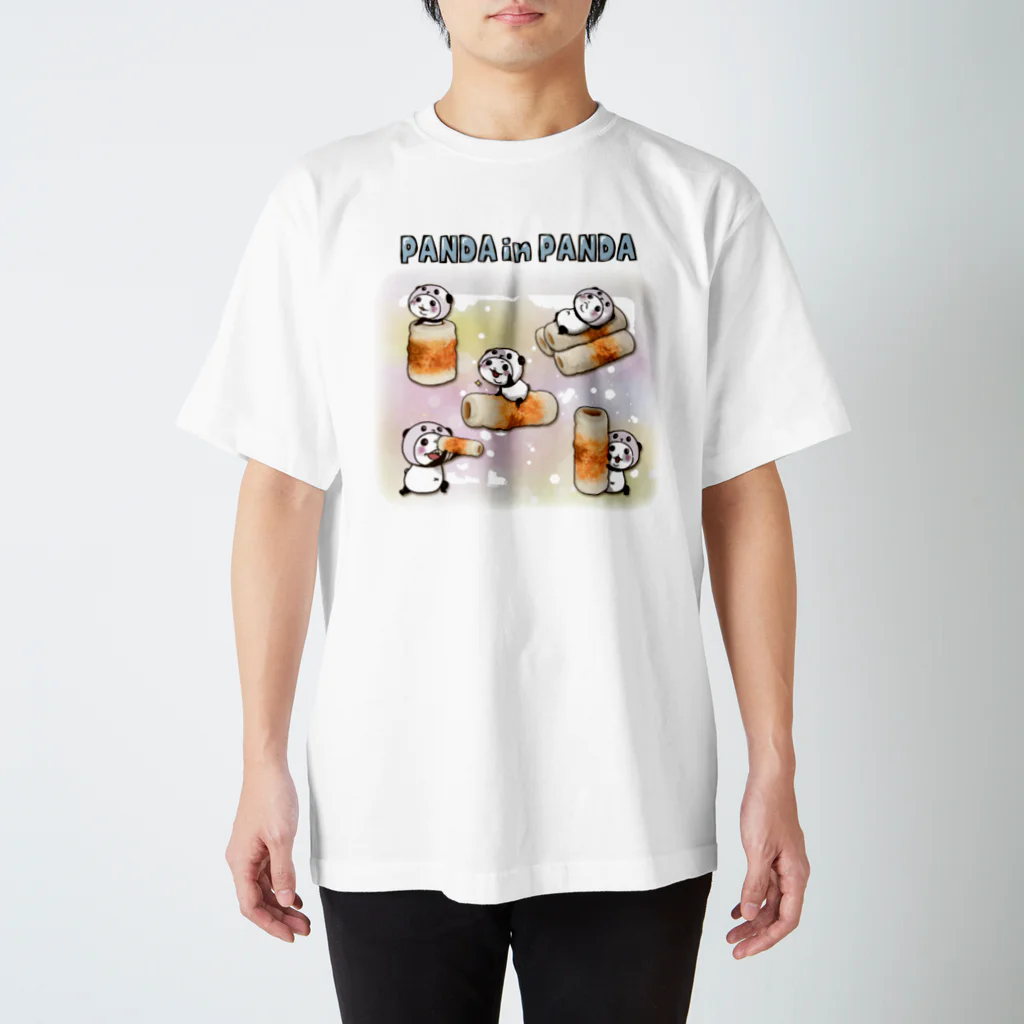 スパイシー千鶴のパンダinぱんだ(ちくわ) Regular Fit T-Shirt