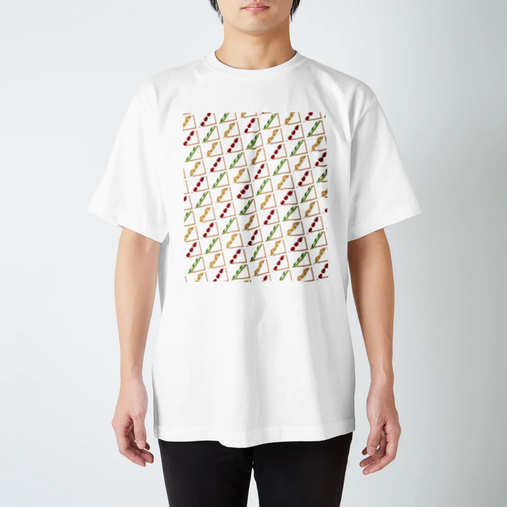 にしむー食堂の雑貨屋さんの春のフルサンまみれ Regular Fit T-Shirt