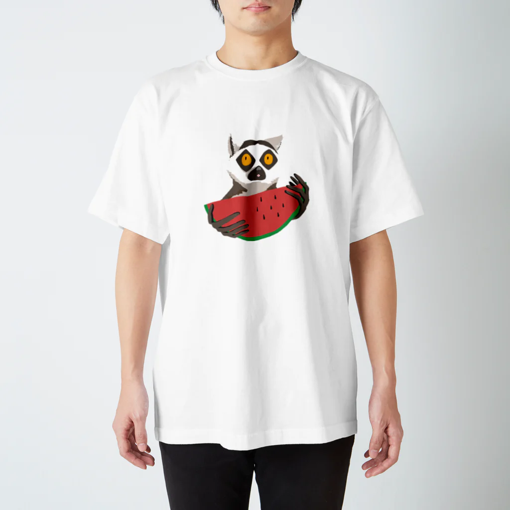 わおさきのすいかワオくん Regular Fit T-Shirt