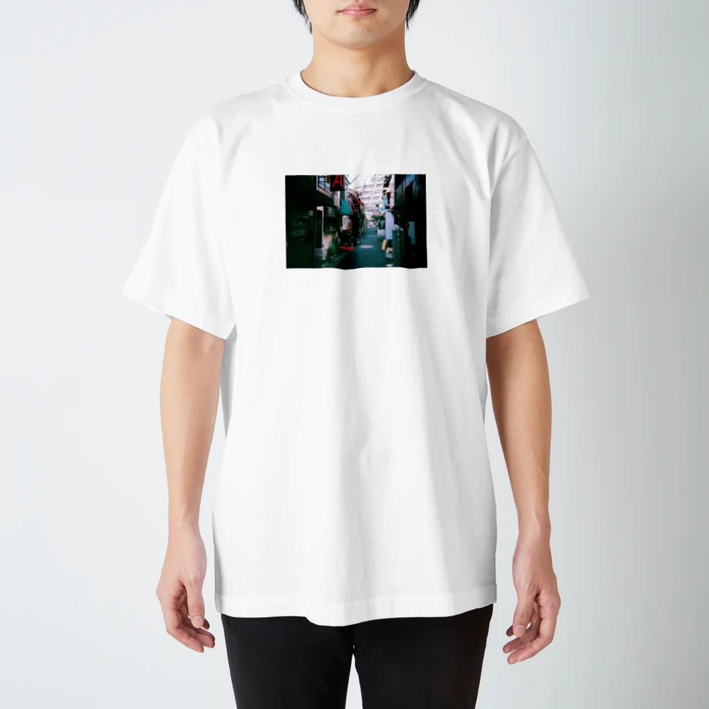 nasunoagebitashiの裏路地T Regular Fit T-Shirt