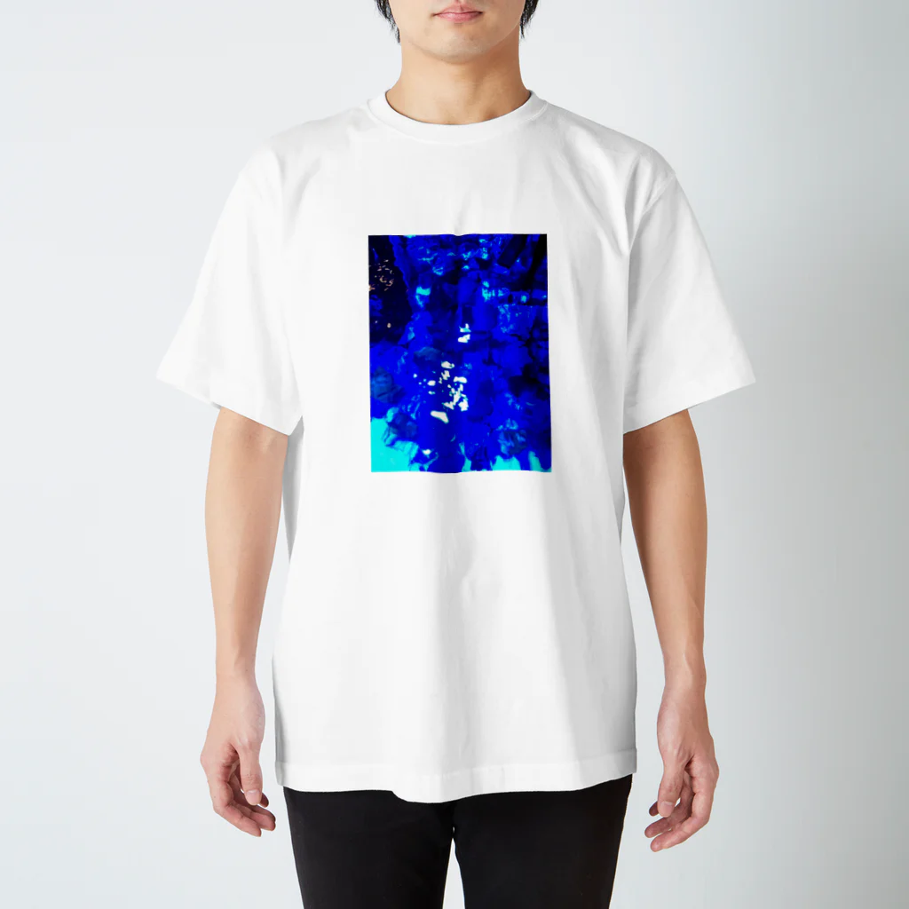 なきの水、青。 スタンダードTシャツ