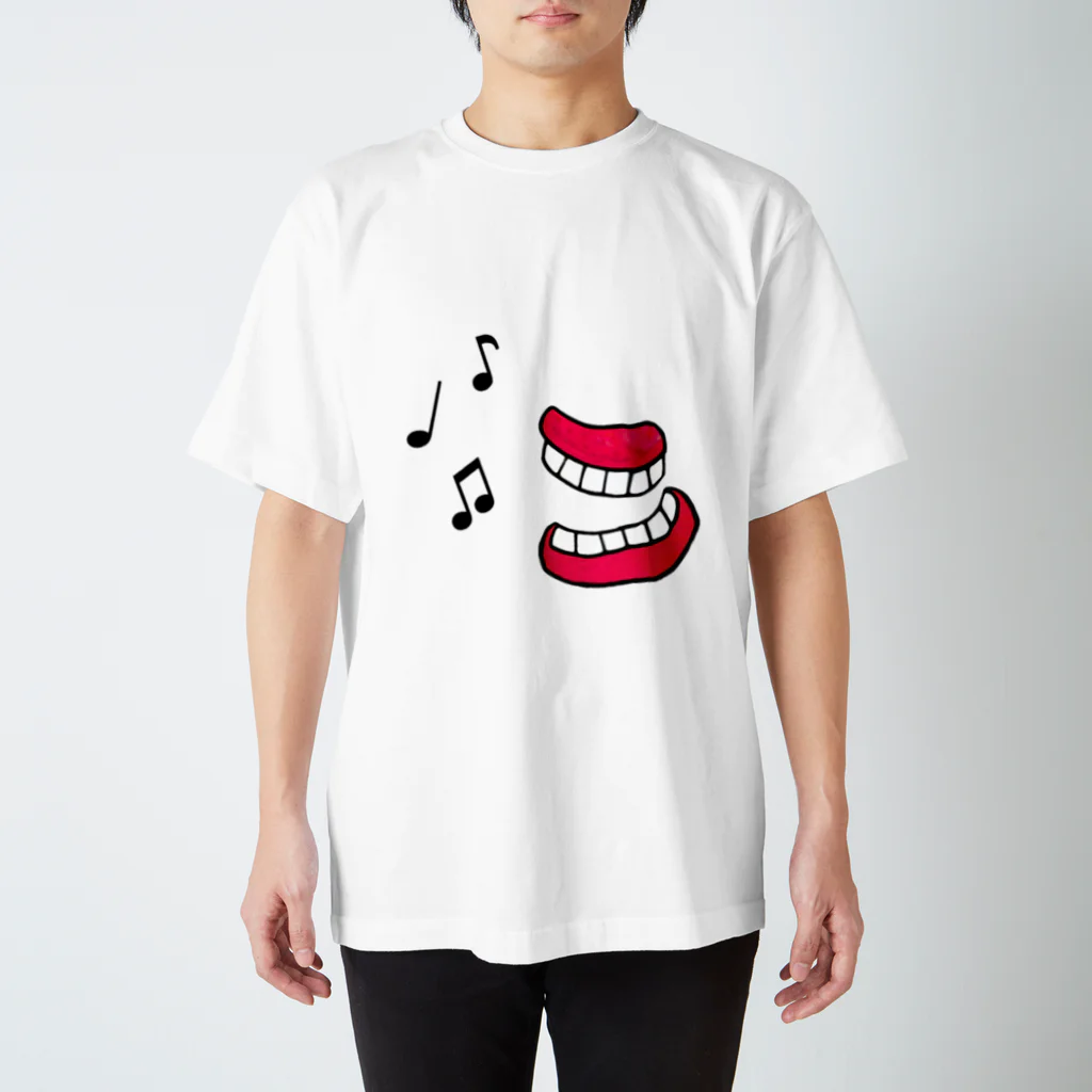 夢の歯茎ランド☆彡の歌う歯茎🎶 スタンダードTシャツ