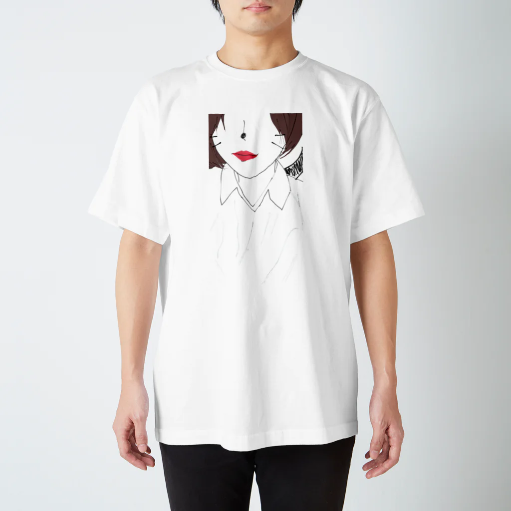 りつの自撮りしてる女 Regular Fit T-Shirt