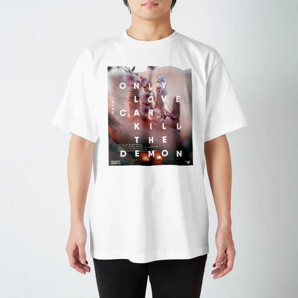 MIX-ISMのONLY LOVE CAN KILL THE DEMON スタンダードTシャツ