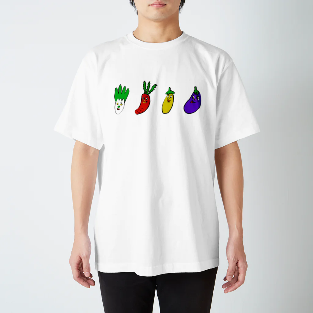 WSYの野菜たち スタンダードTシャツ