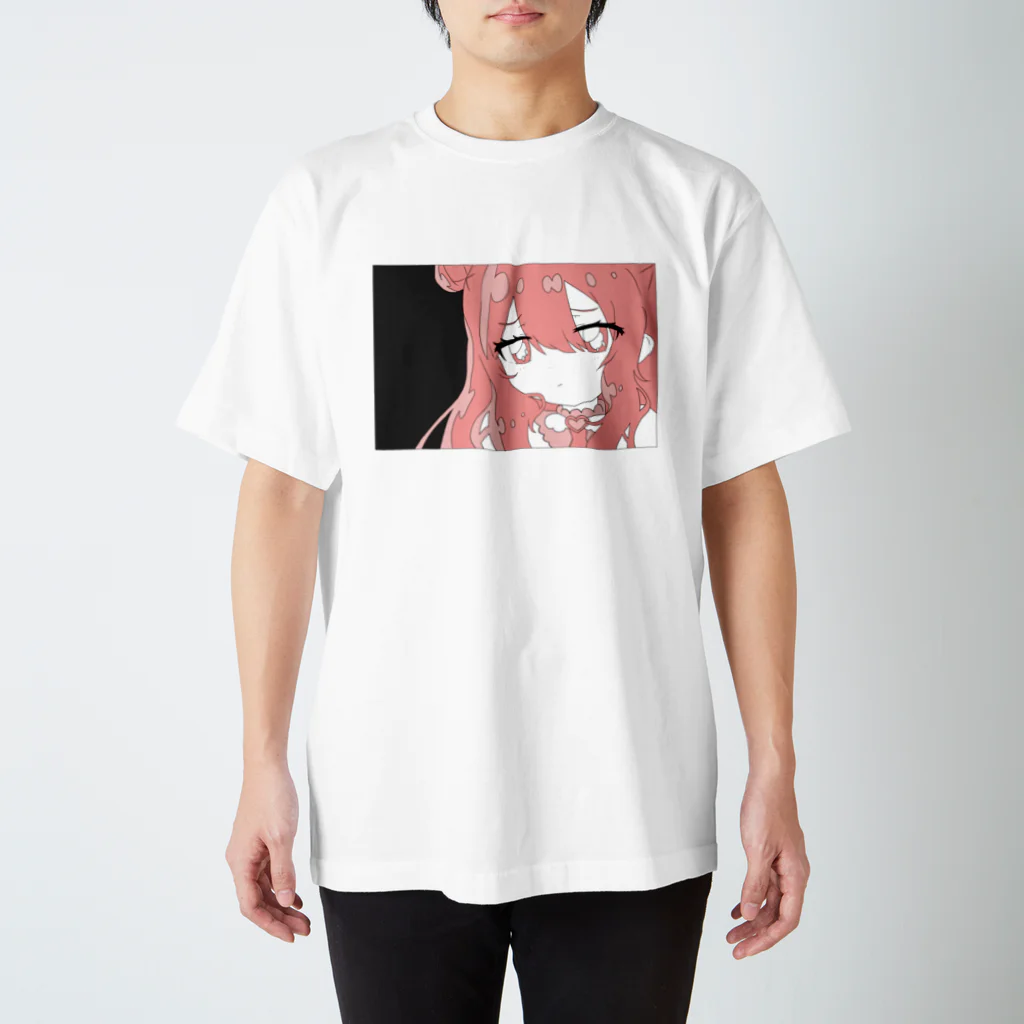 ひんやりばくはつのくまみみ少女 スタンダードTシャツ