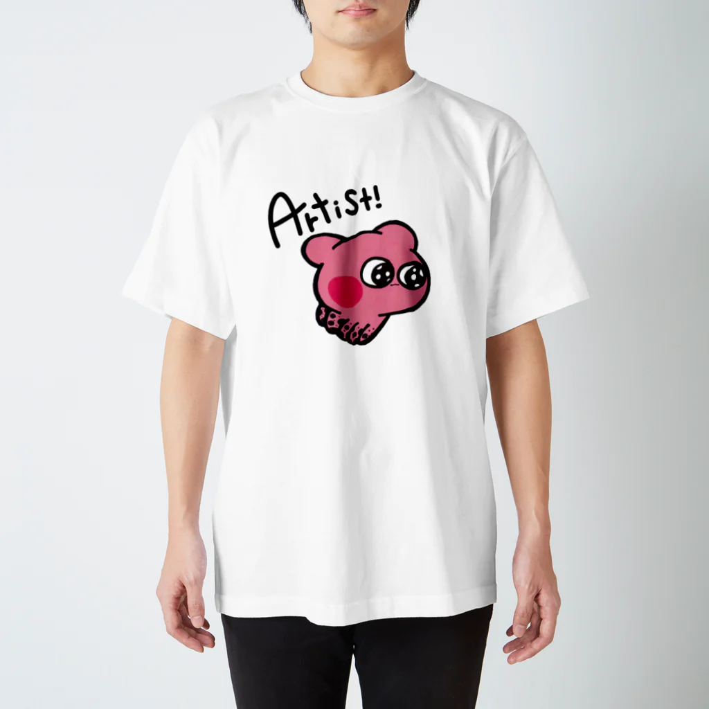 めんだこのたまり場のアーティストメンダコ スタンダードTシャツ