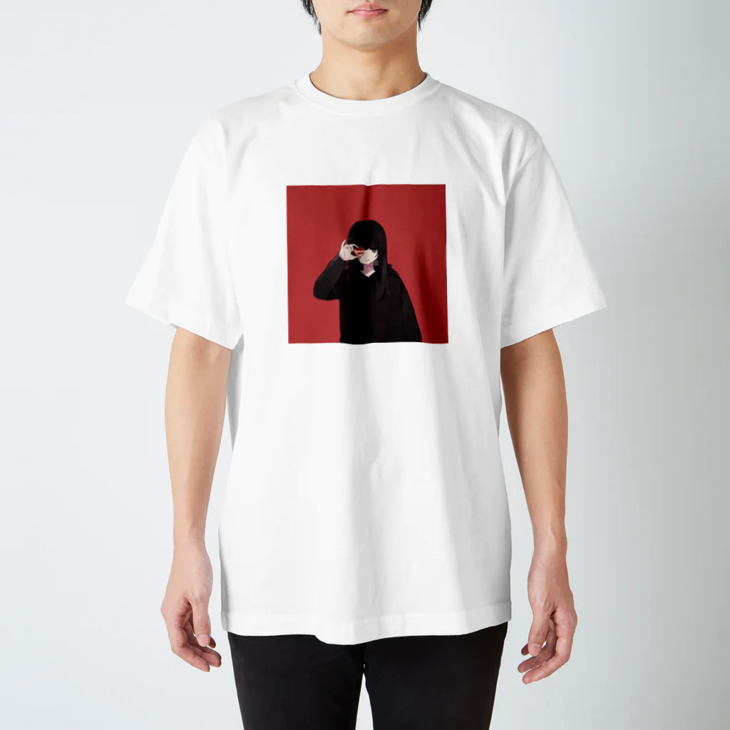 みしゃ恋SHOPの無気力カップル-RED2- スタンダードTシャツ