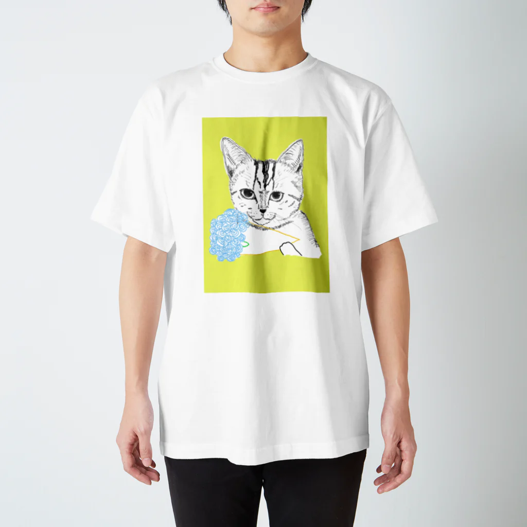 R503の花束猫 スタンダードTシャツ