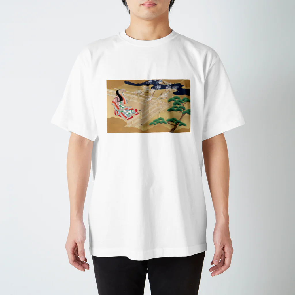 源氏物語の源氏物語　花宴 Regular Fit T-Shirt
