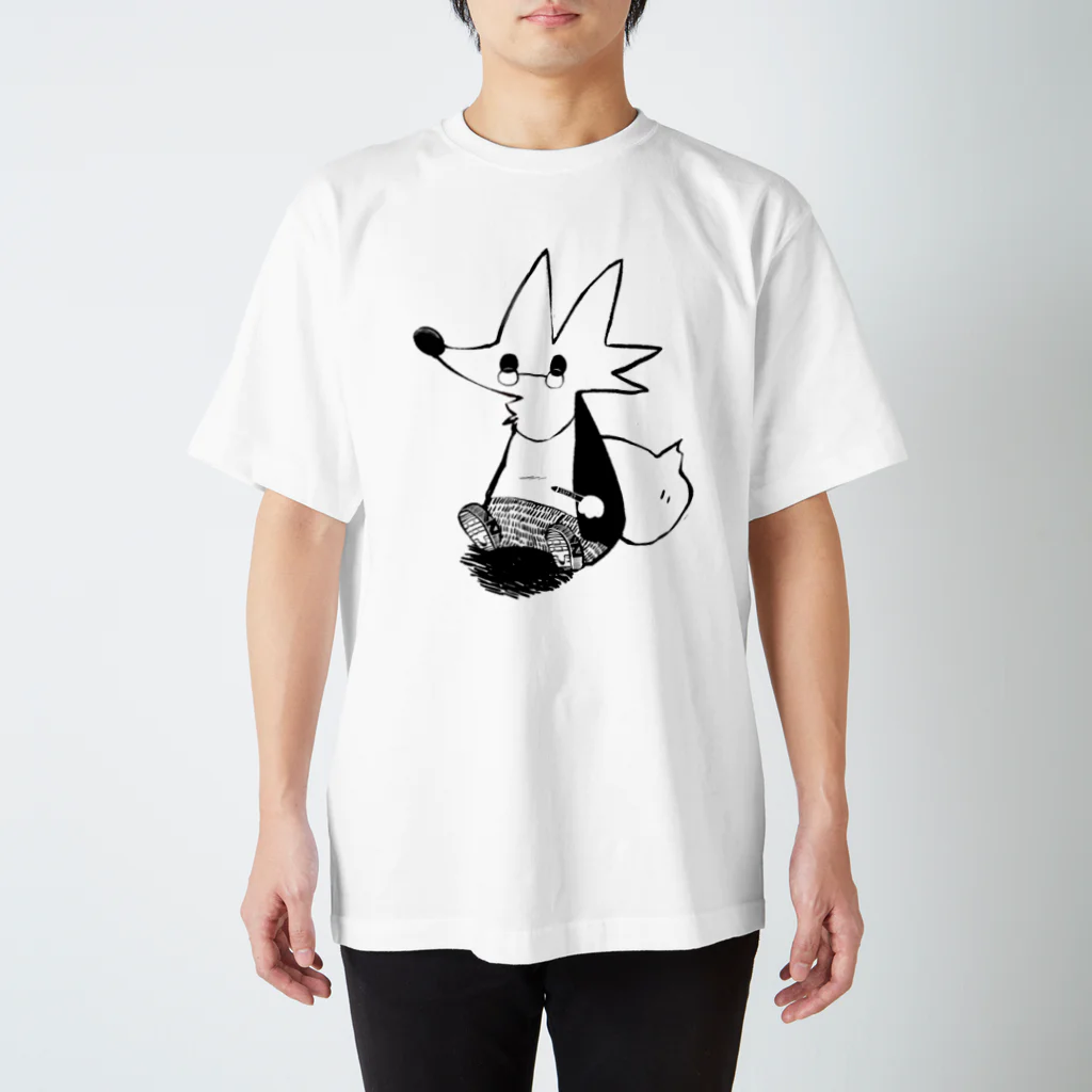 Annie Boxのhalo fox スタンダードTシャツ