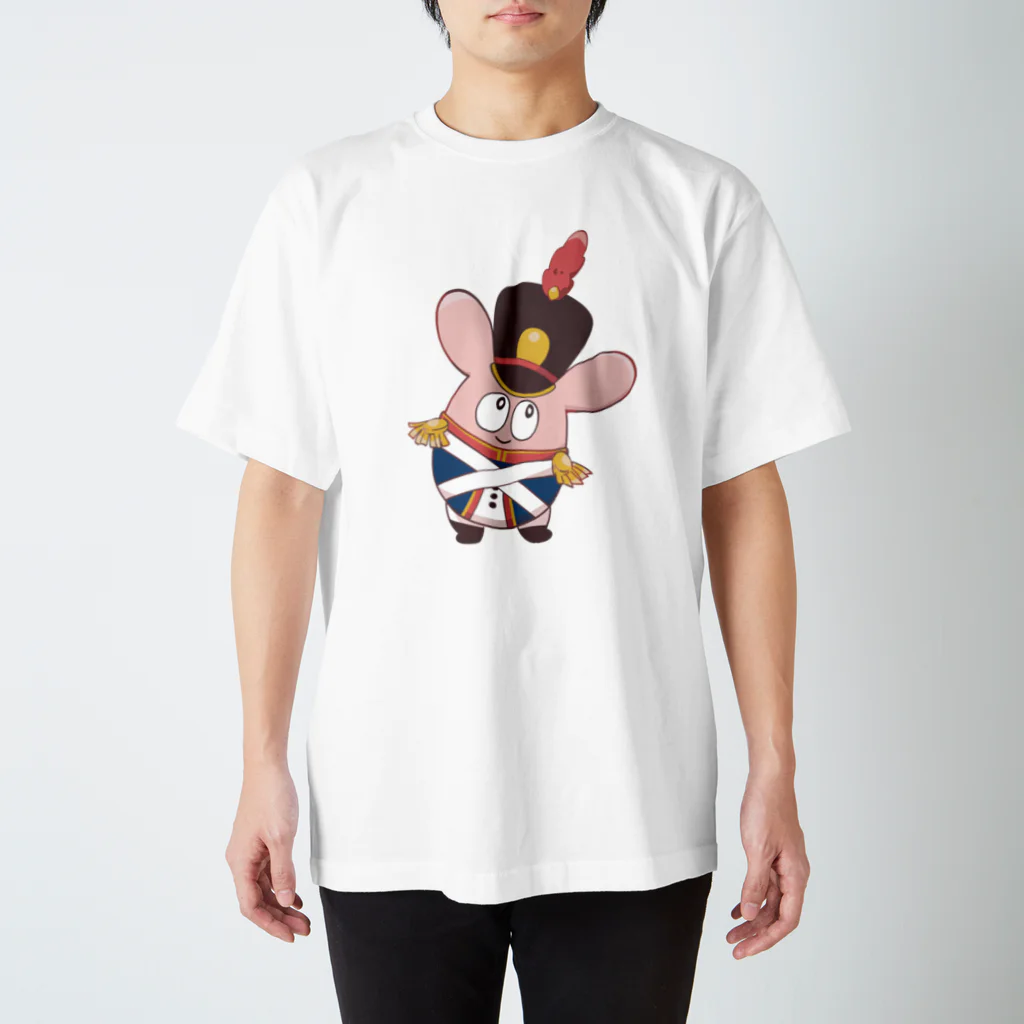 sakicicaのアーミーうさちゃんTシャツ スタンダードTシャツ