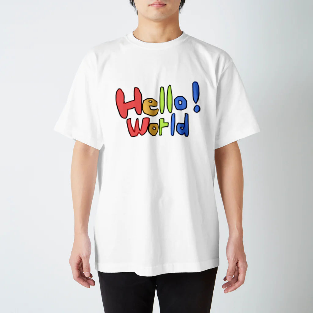 暇な就活生のプログラミング スタンダードTシャツ