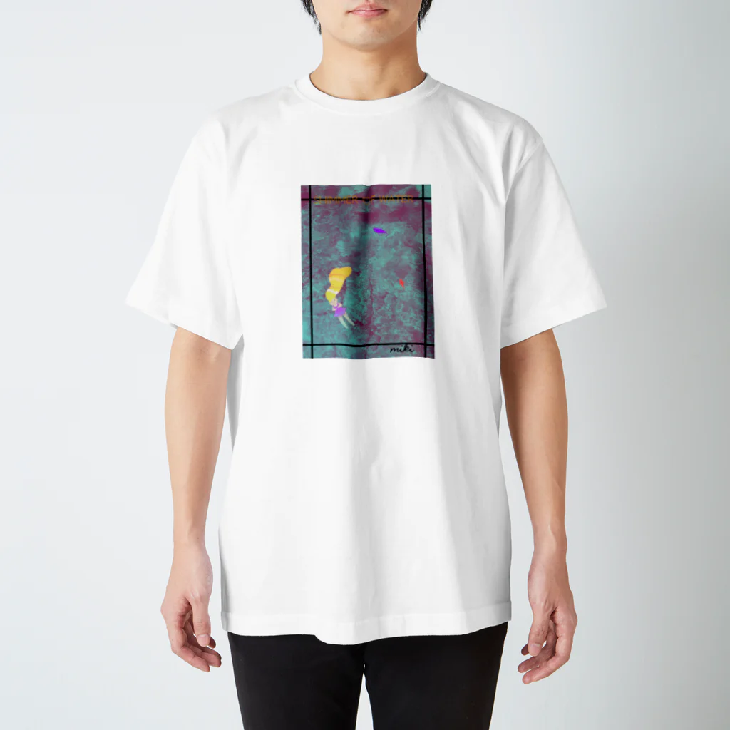 Lapisの水の揺らめきガール Regular Fit T-Shirt