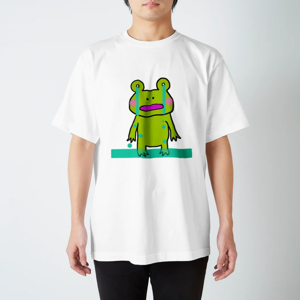 yukashanyのきままなカエル氏。 kimamana-kaeruuji スタンダードTシャツ