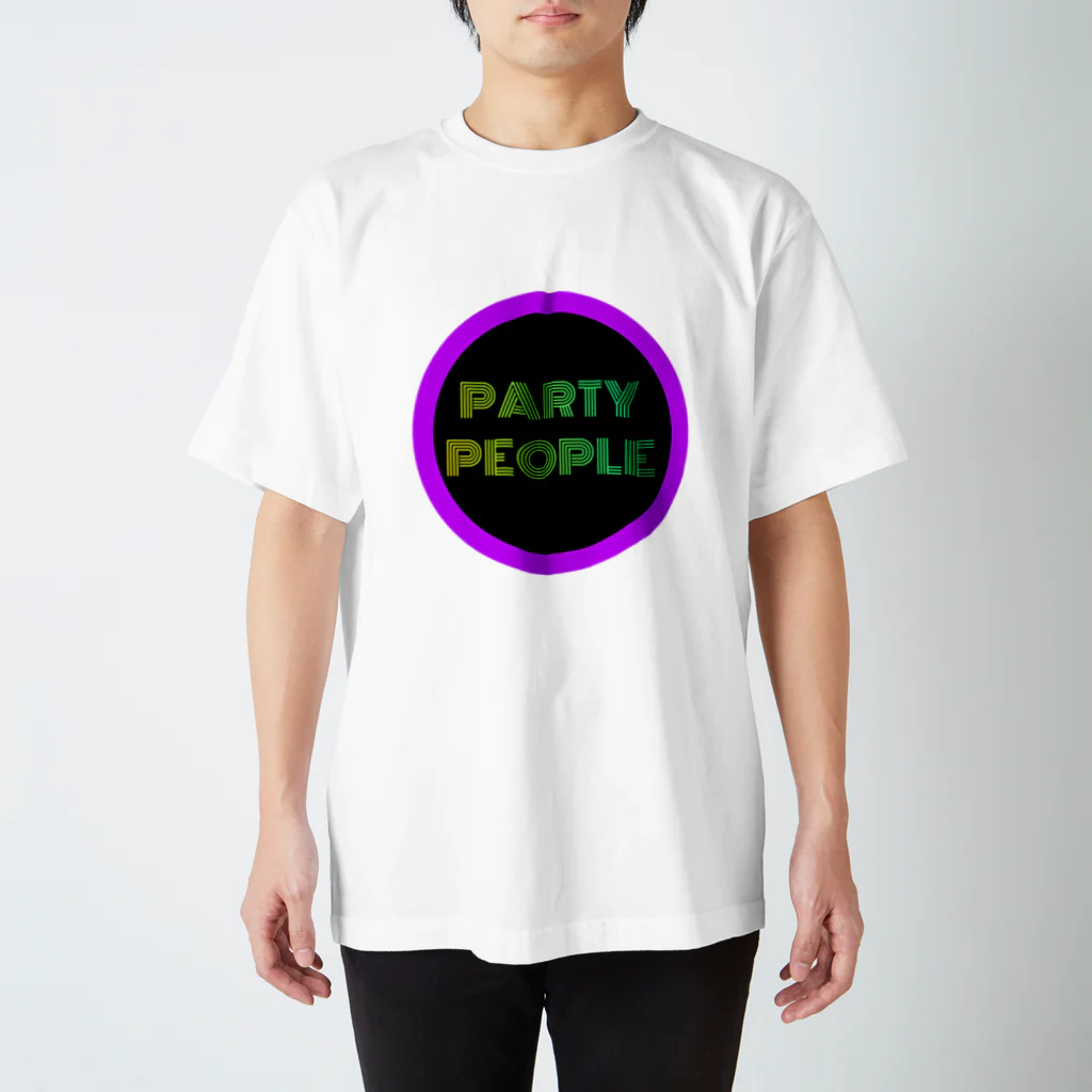 べる🌹の完全なるPARTY PEOPLE スタンダードTシャツ