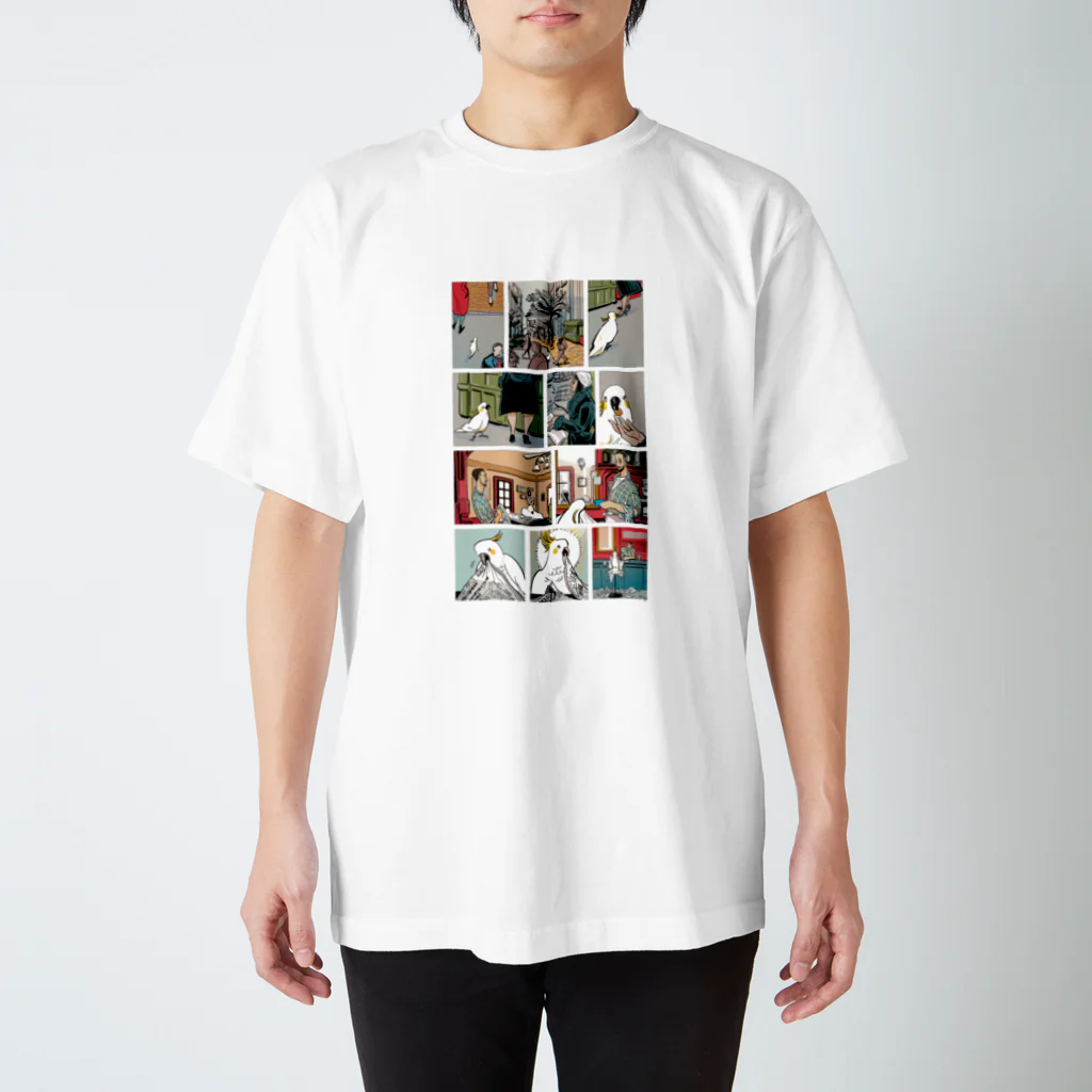 tottemoのホンキバタンのバタ君 スタンダードTシャツ