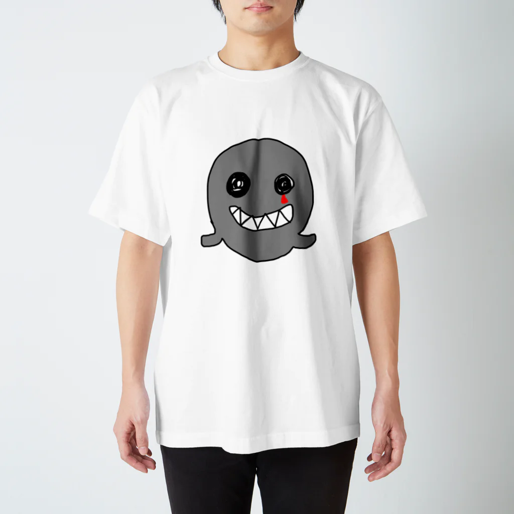 匿名希望のおばけのくろちゃん Regular Fit T-Shirt