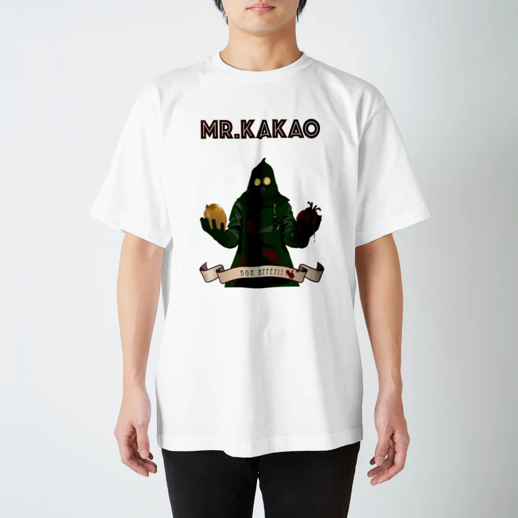 tricolorAtelierのMR.KAKAO スタンダードTシャツ