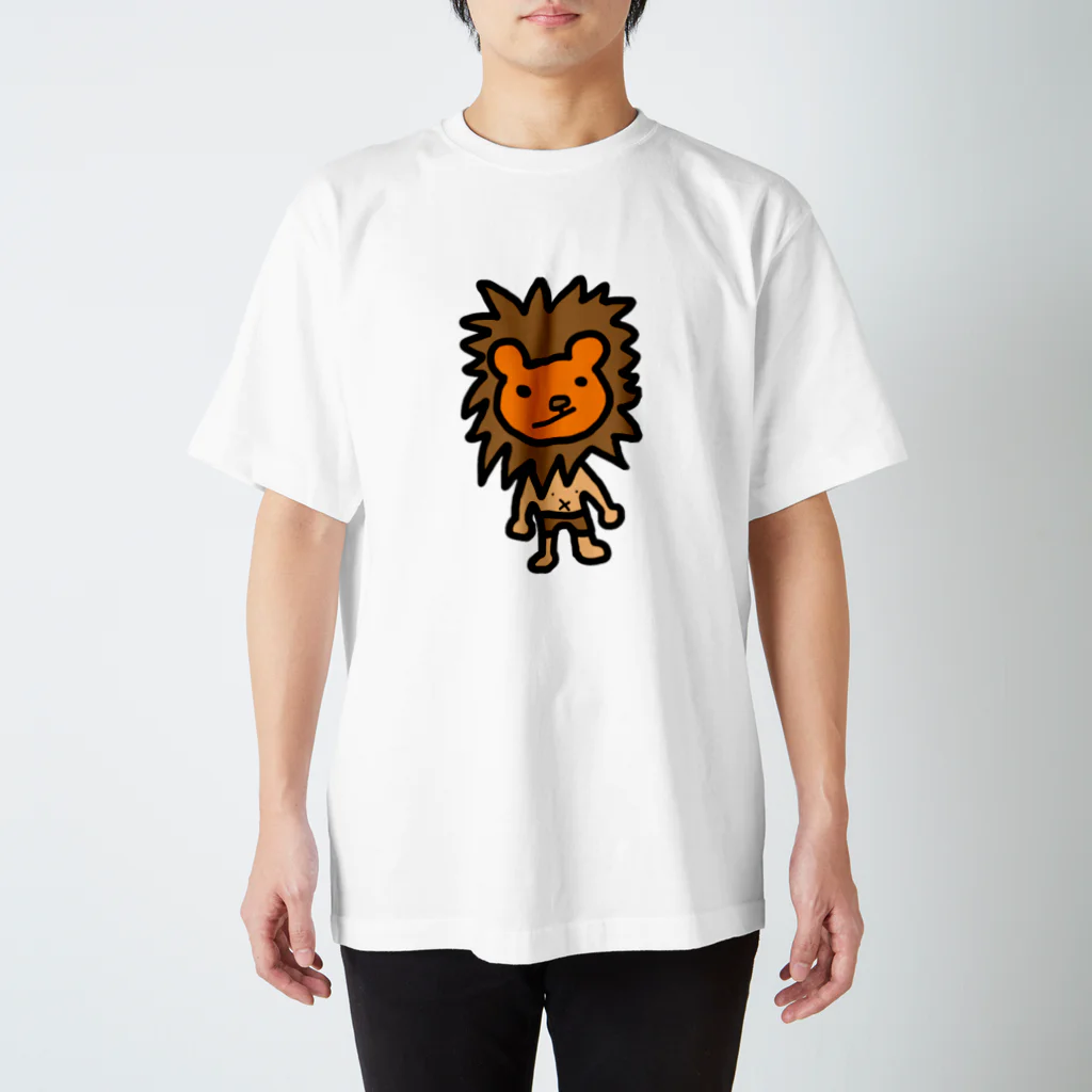 mizumotoxmarioのらいおんくん Regular Fit T-Shirt