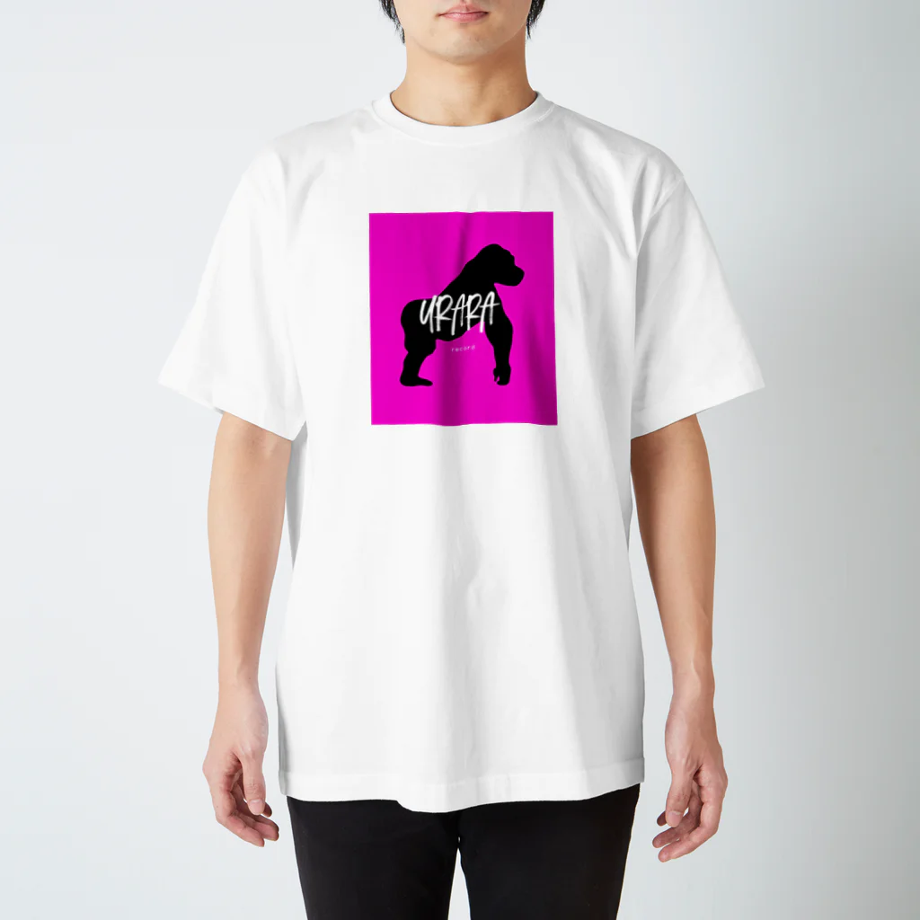 URARA のURARA RECORD グッズ スタンダードTシャツ