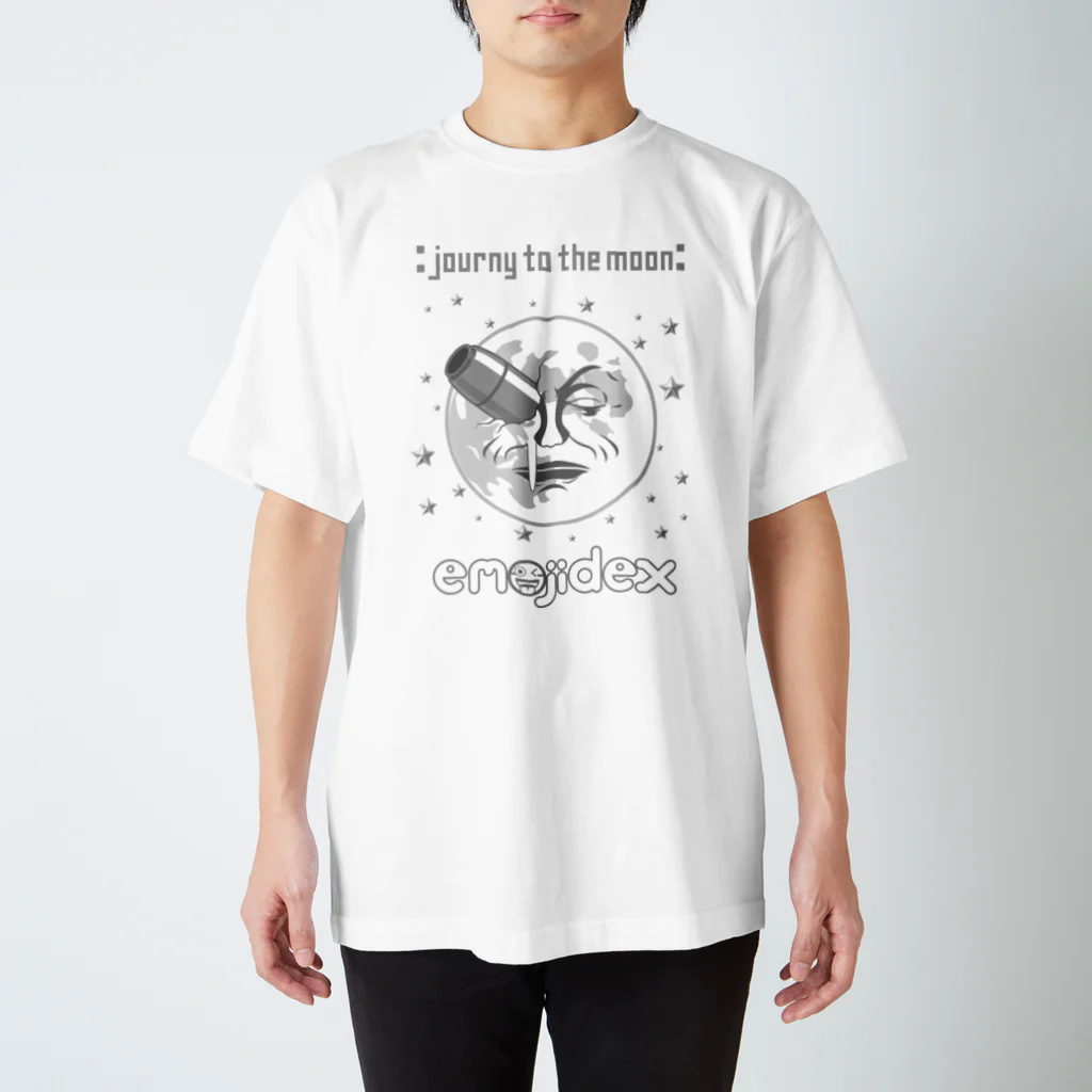 emojidexのemojidex™ :journy to the moon: Regular Fit T-Shirt