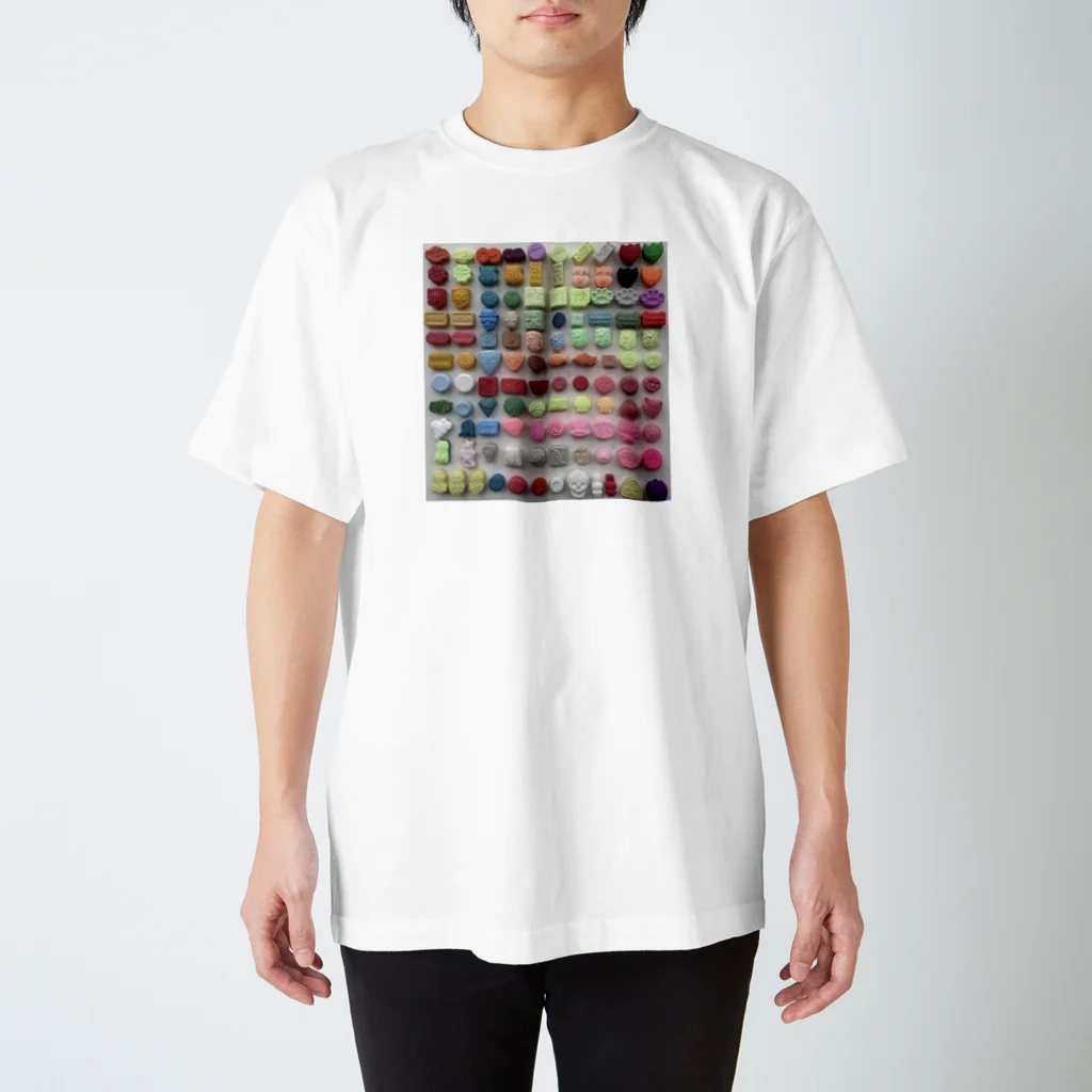 #SHIBUYAMELTDOWNの#SHIBUYAMELTDOWN DRUGS スタンダードTシャツ