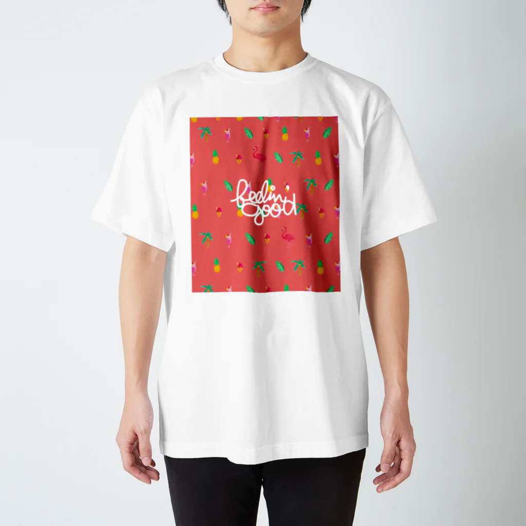 lil some someのfeelin' good 02 Regular Fit T-Shirt