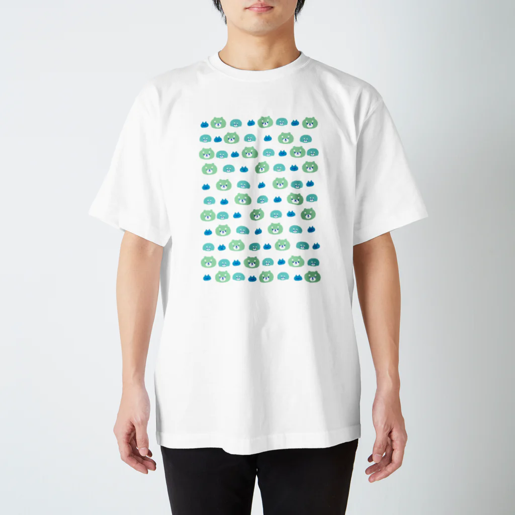 (   ᵔ(ᴥ)ᵔ   )のさわやかさんくみ Regular Fit T-Shirt