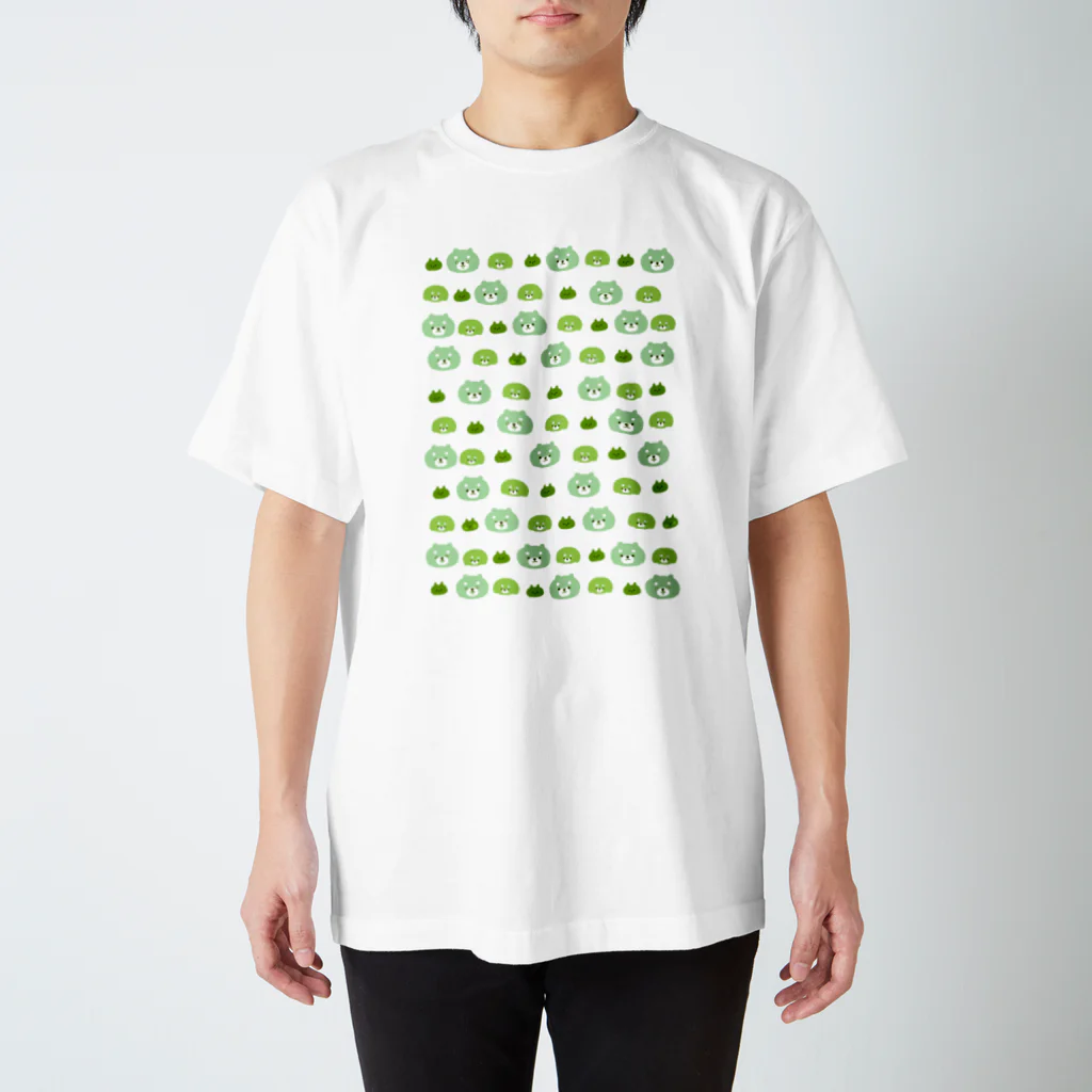 (   ᵔ(ᴥ)ᵔ   )のピスタチオ スタンダードTシャツ