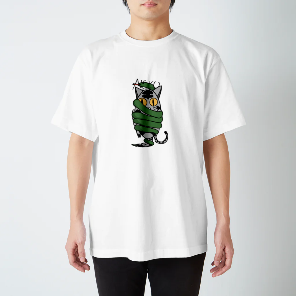 MIRORI🌱のNEKO ver.sabi スタンダードTシャツ