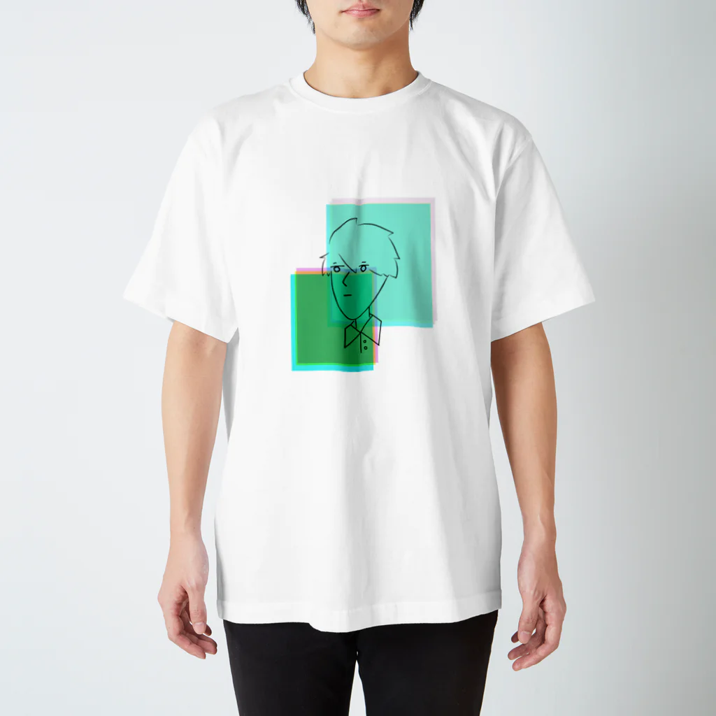 凩 灯の現実逃避くん スタンダードTシャツ